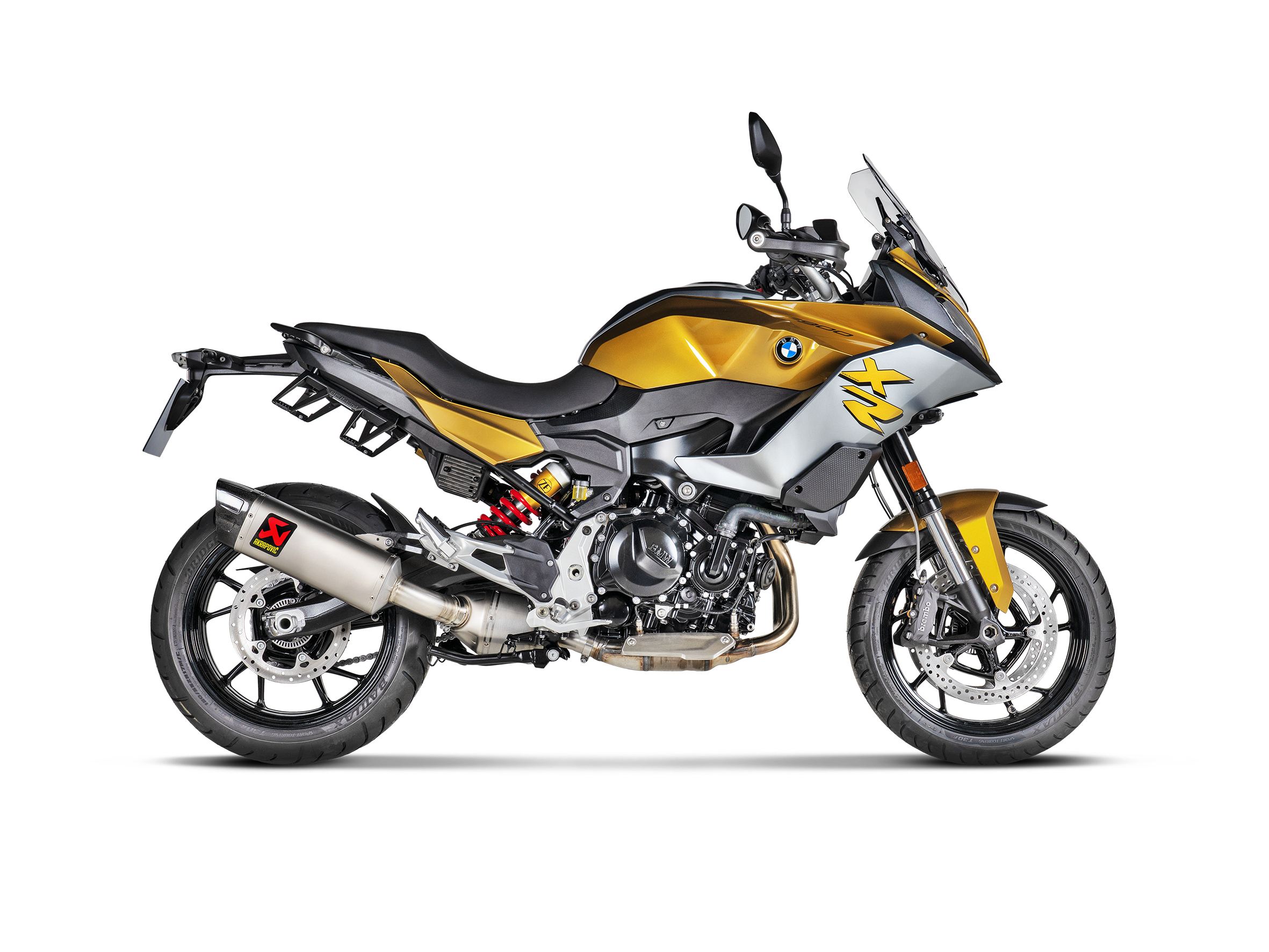 AKRAPOVIC TERMINALE TITANIO OMOLOGATO BMW F 900 XR 2020-24 - AKRAPOVIC immagine 2