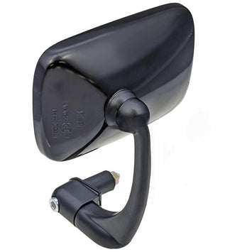 FAR UNIVERSAL BAR END MOTORCYCLE MIRROR ROYAL BLACK LEFT/RIGHT