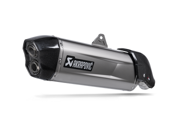 AKRAPOVIC TERMINALE TITANIO OMOLOGATO APRILIA TUAREG 660 2022-24 - AKRAPOVIC