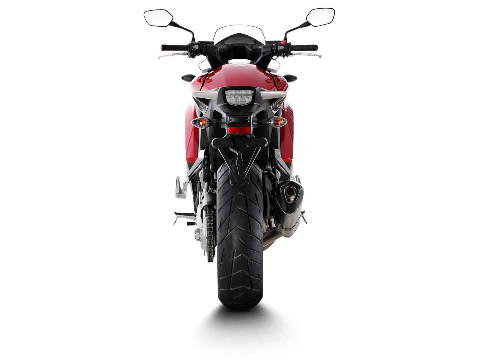 AKRAPOVIC TERMINALE TITANIO HONDA VFR 800X CROSSRUNNER 2011-14 - AKRAPOVIC immagine 4