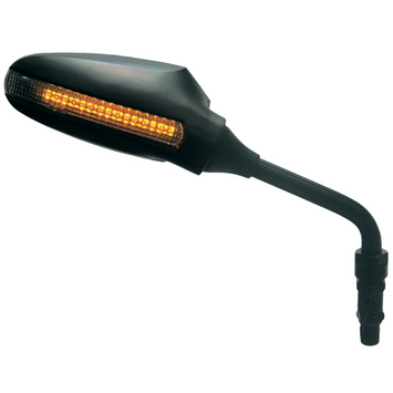 FAR BLACK RIGHT MIRROR WITH LED DUCATI MONSTER/MULTISTRADA/HYPERMOTARD