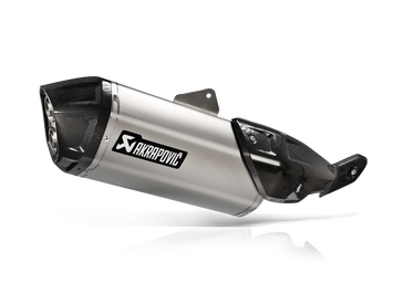 AKRAPOVIC TERMINALE TITANIO SUZUKI V STROM 800 2022-26 - AKRAPOVIC