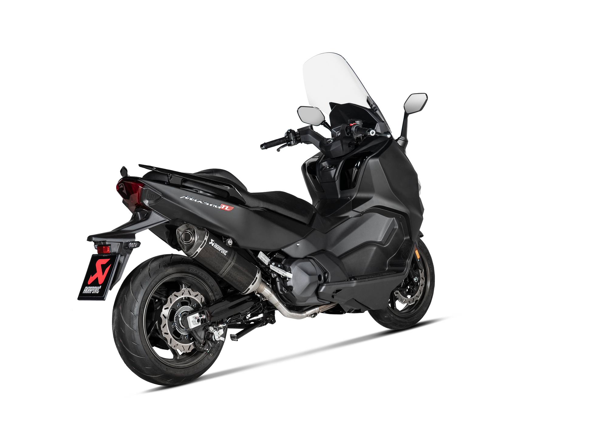 AKRAPOVIC SCARICO COMPLETO CARBONIO RACING SYM MAXSYM TL 2020 - AKRAPOVIC immagine 3