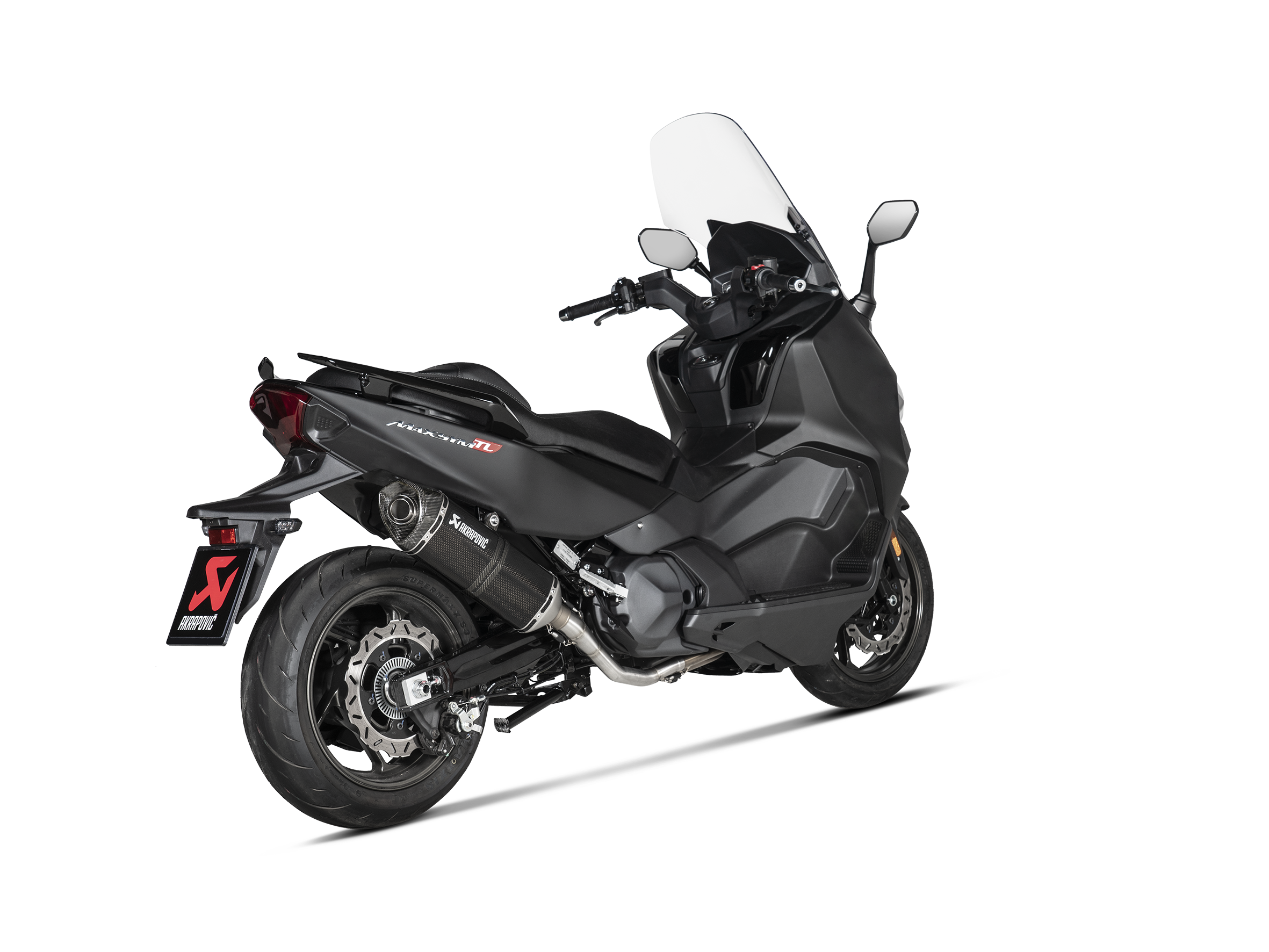 AKRAPOVIC SCARICO COMPLETO CARBONIO RACING SYM MAXSYM TL 2020 - AKRAPOVIC immagine 3
