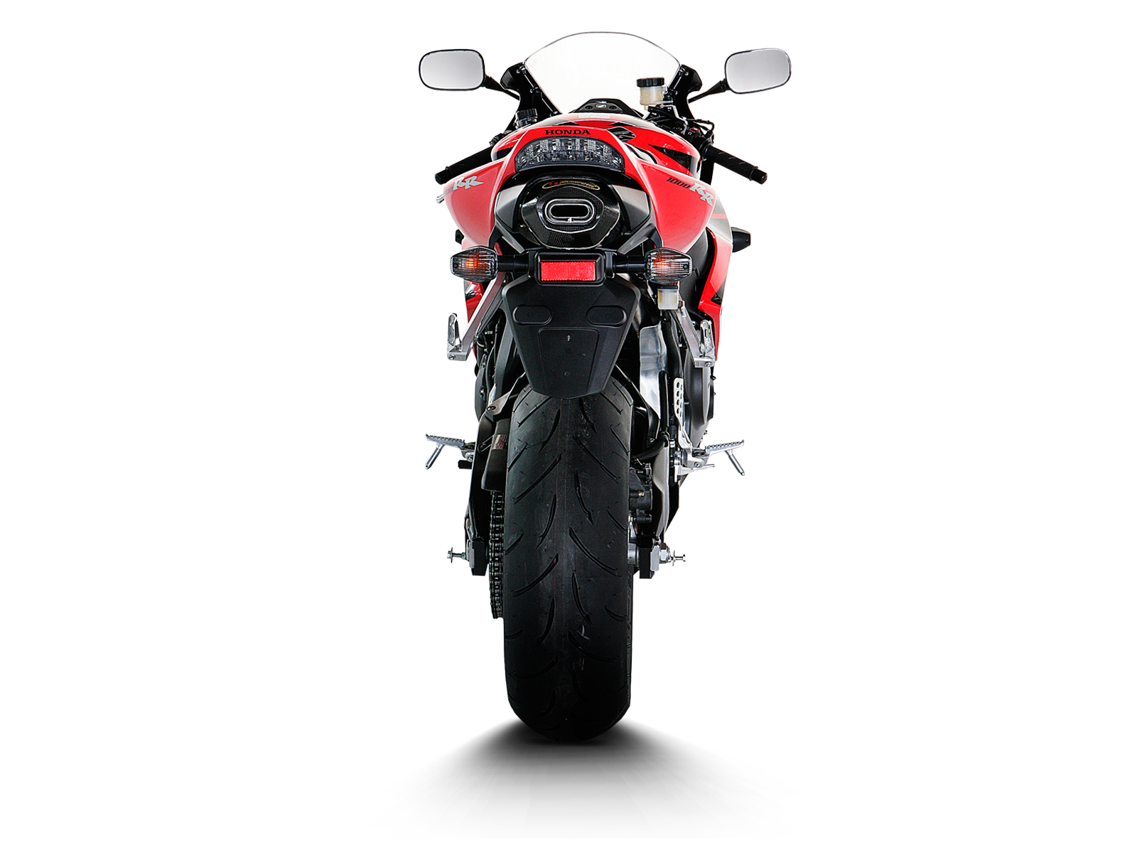 AKRAPOVIC TERMINALE CARBONIO HONDA CBR 1000 RR 2006-07 - AKRAPOVIC immagine 5