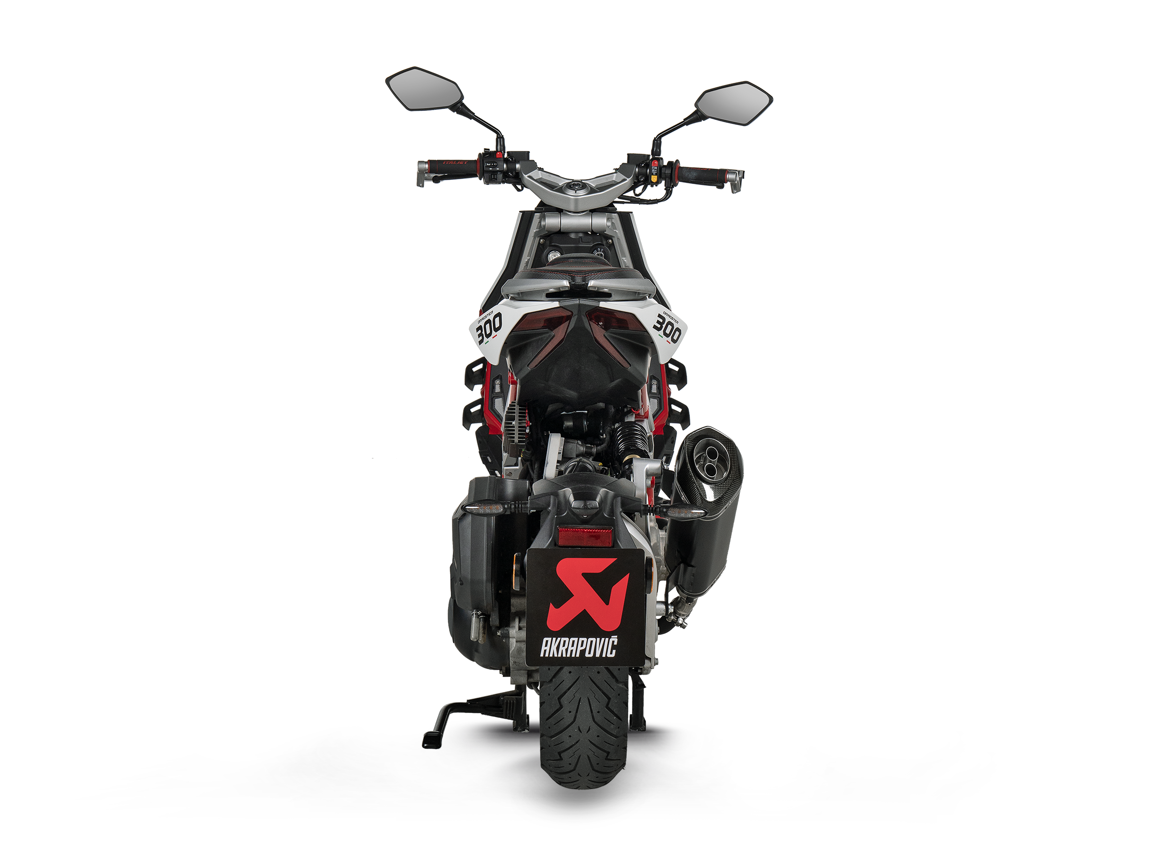 AKRAPOVIC TERMINALE TITANIO OMOLOGATO ITALJET DRAGSTER 300 2024 - AKRAPOVIC immagine 4