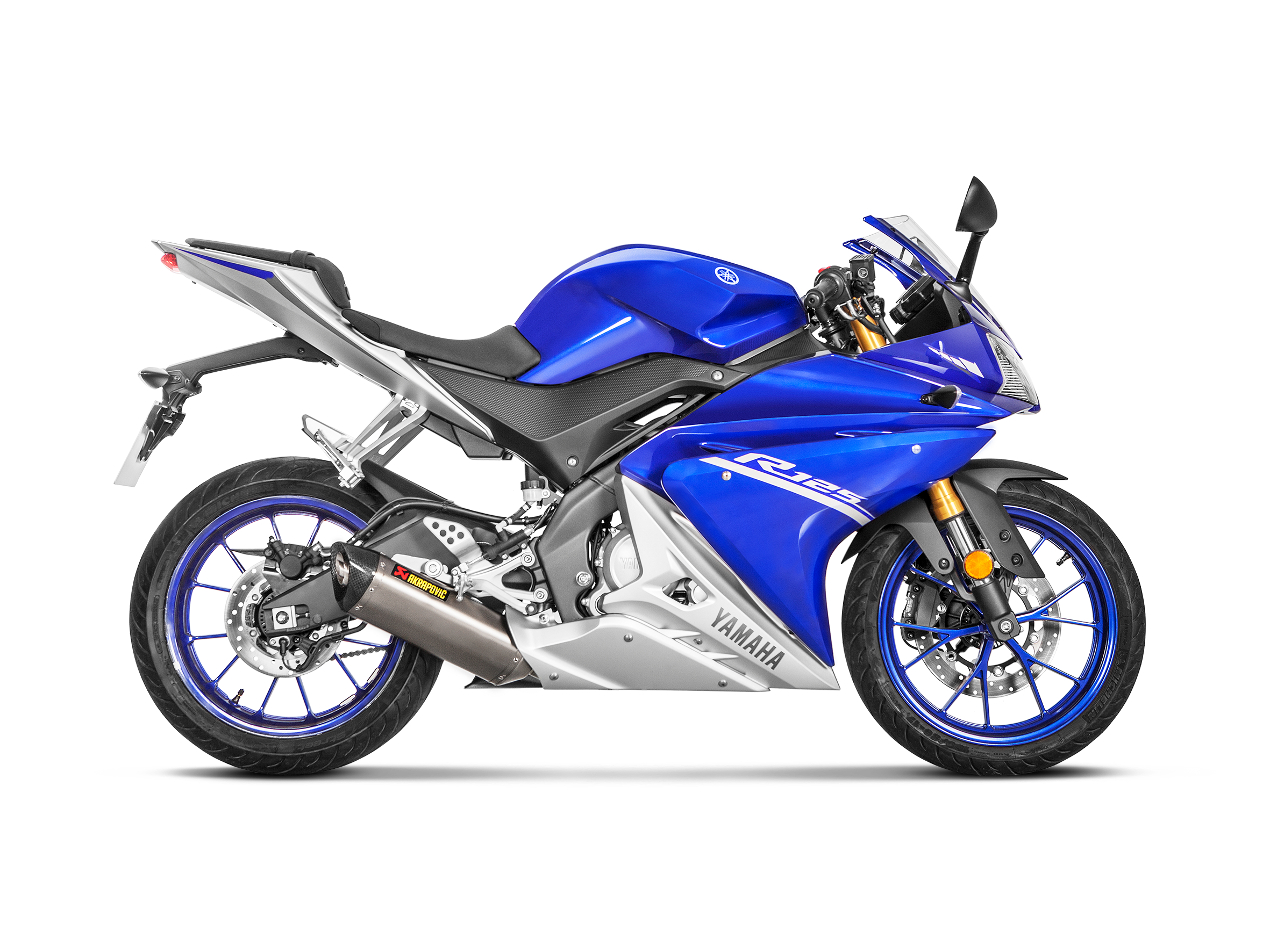 AKRAPOVIC SCARICO COMPLETO TITANIO RACING YAMAHA MT 125 YZF R125 2014-18 - AKRAPOVIC immagine 2