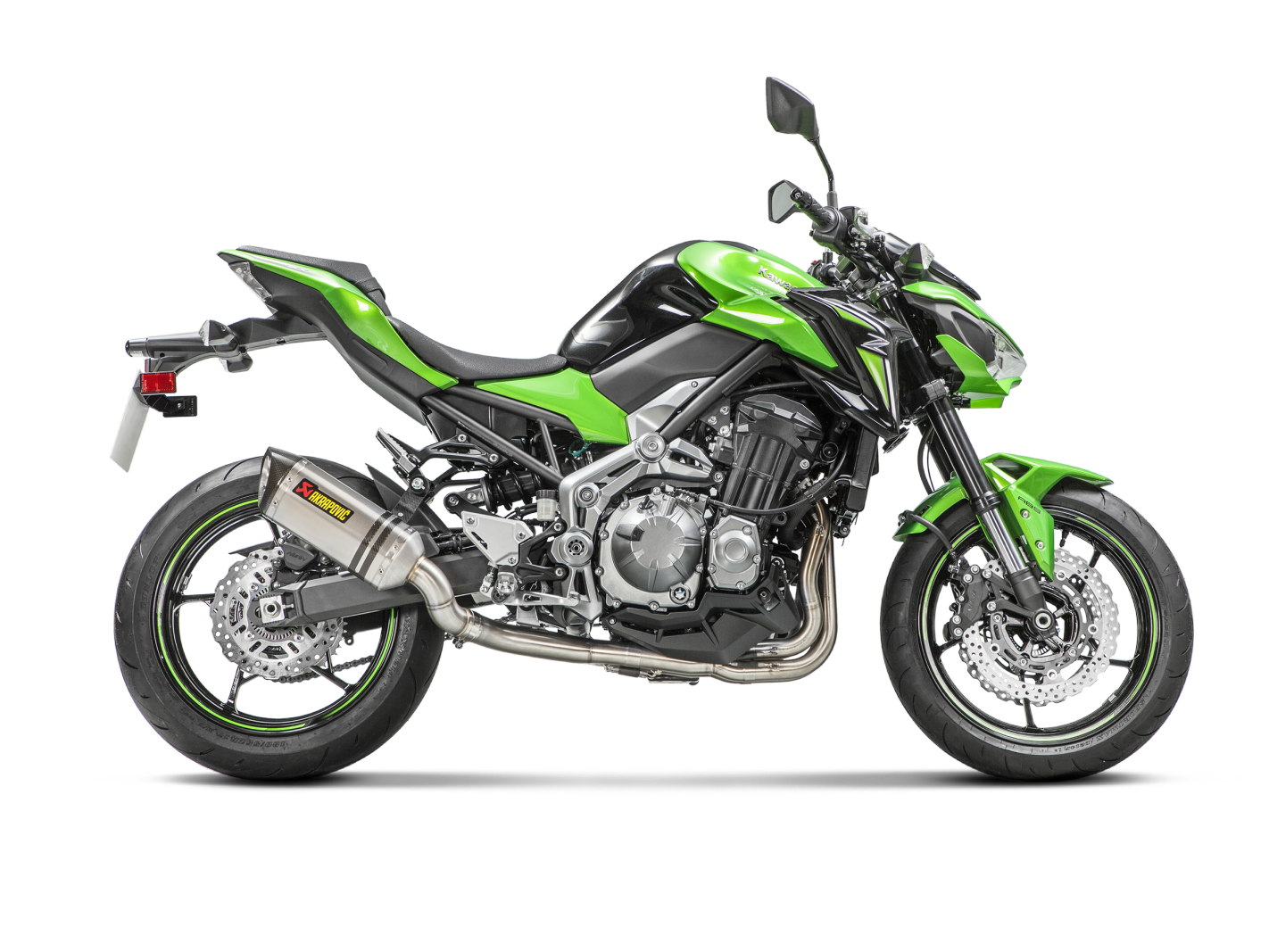 AKRAPOVIC COLLETTORI SCARICO ACCIAIO INOX RACING KAWASAKI Z900 2017-19 - AKRAPOVIC immagine 4