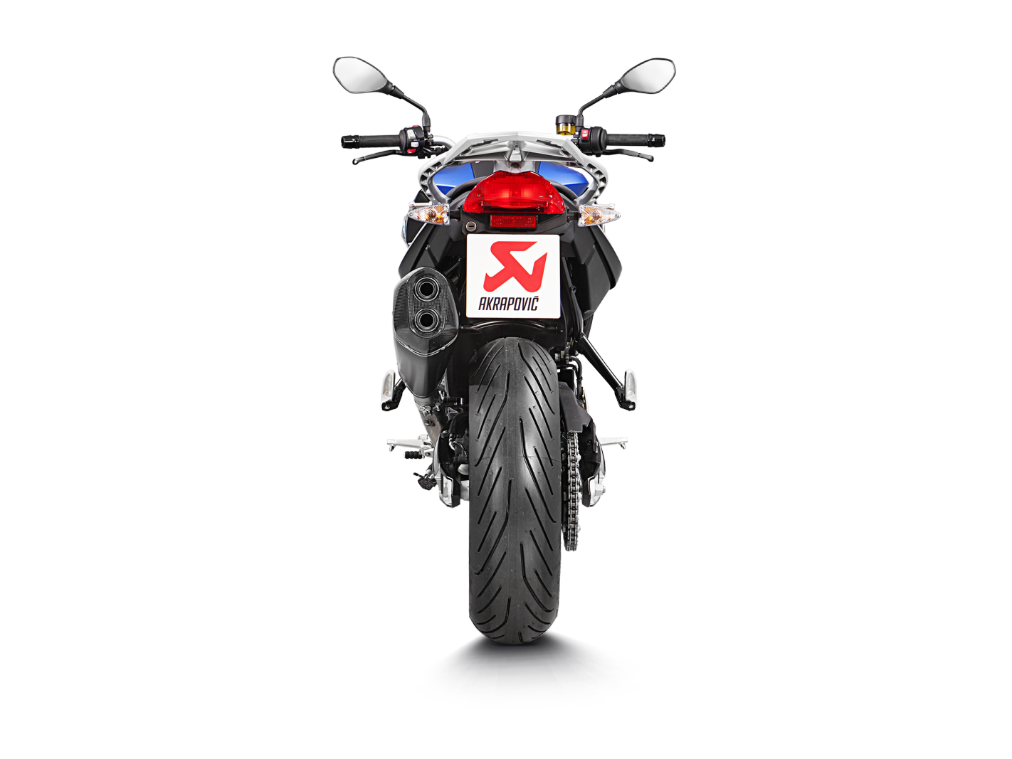AKRAPOVIC TERMINALE TITANIO BMW F 800 R 2009-19 - AKRAPOVIC immagine 4
