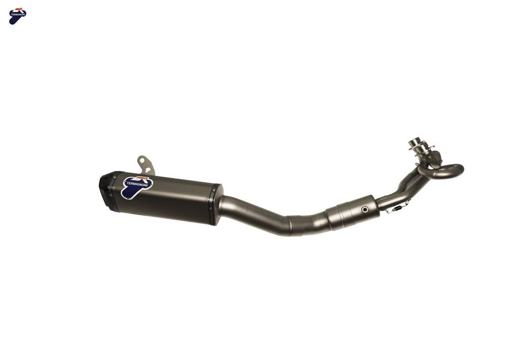 SCARICO COMPLETO TERMIGNONI RACING SCREAM TITANIO YAMAHA T-MAX 530 2017 - 19