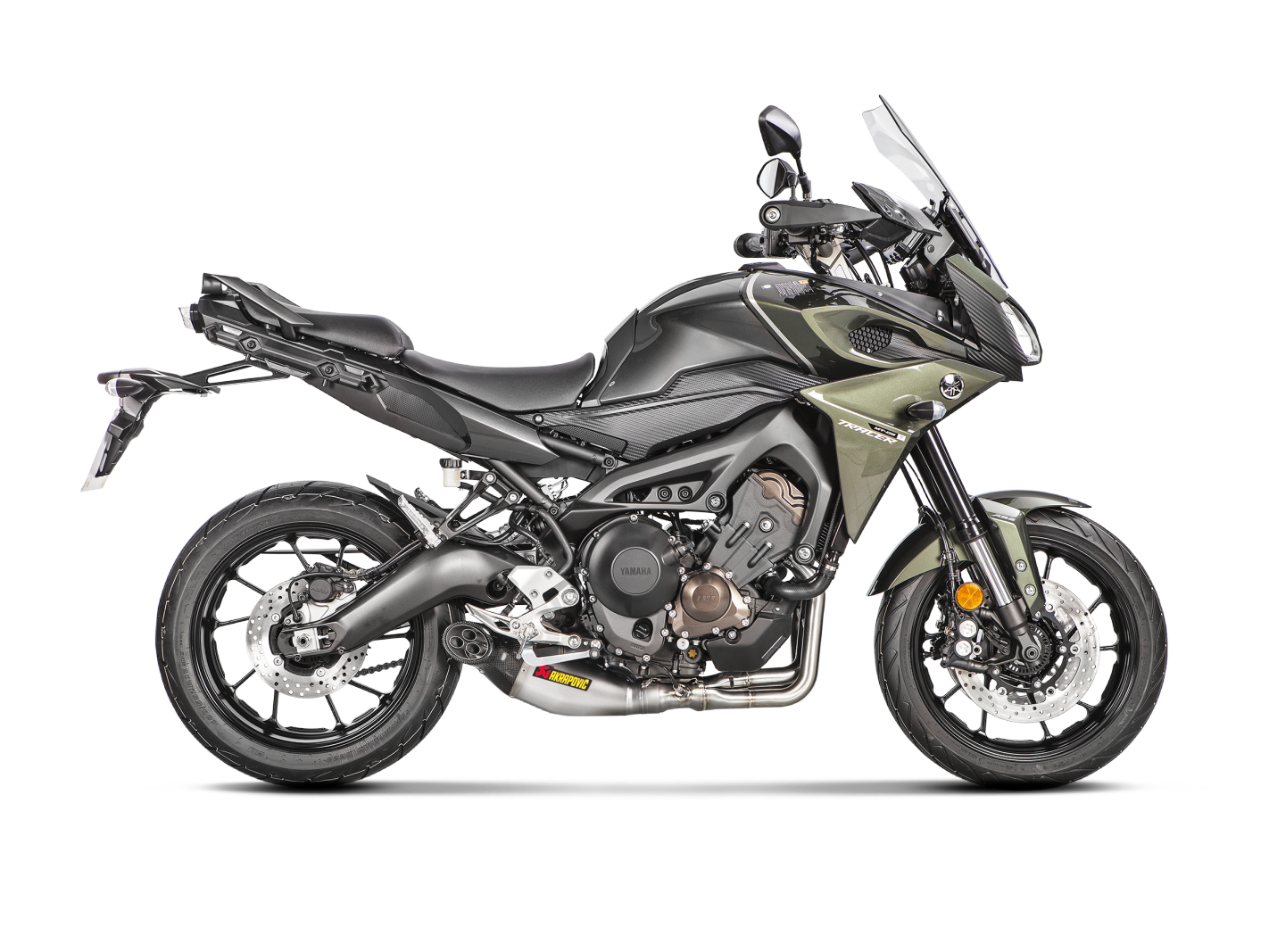 TERMINALE TITANIO RACING YAMAHA XSR 900 MT 09 / FZ 09 TRACER 900 / 900 GT / FJ 0 - AKRAPOVIC immagine 2