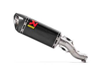 AKRAPOVIC TERMINALE CARBONIO RACING HONDA CBR 250 RR 2017-26 - AKRAPOVIC