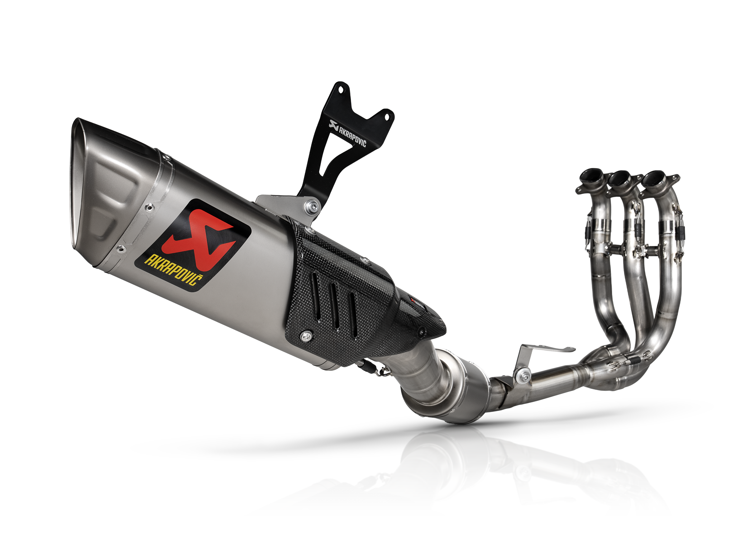 AKRAPOVIC TERMINALE TITANIO RACING TRIUMPH STREET TRIPLE 765 S / R / RS 2025 - AKRAPOVIC immagine 2