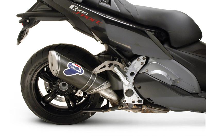 TERMINALE SCARICO TERMIGNONI OMOLOGATO CARBONIO RELEVANCE BMW C 600 SPORT 12 15