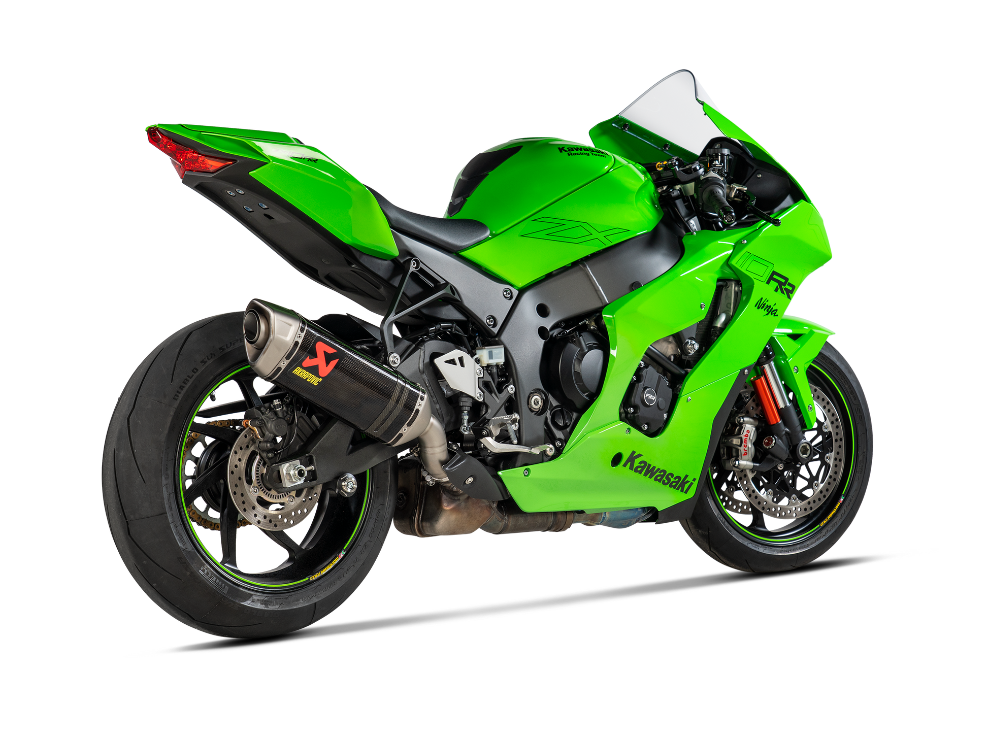AKRAPOVIC TERMINALE CARBONIO OMOLOGATO KAWASAKI NINJA ZX 10R / 10RR 2021-25 - AKRAPOVIC immagine 3