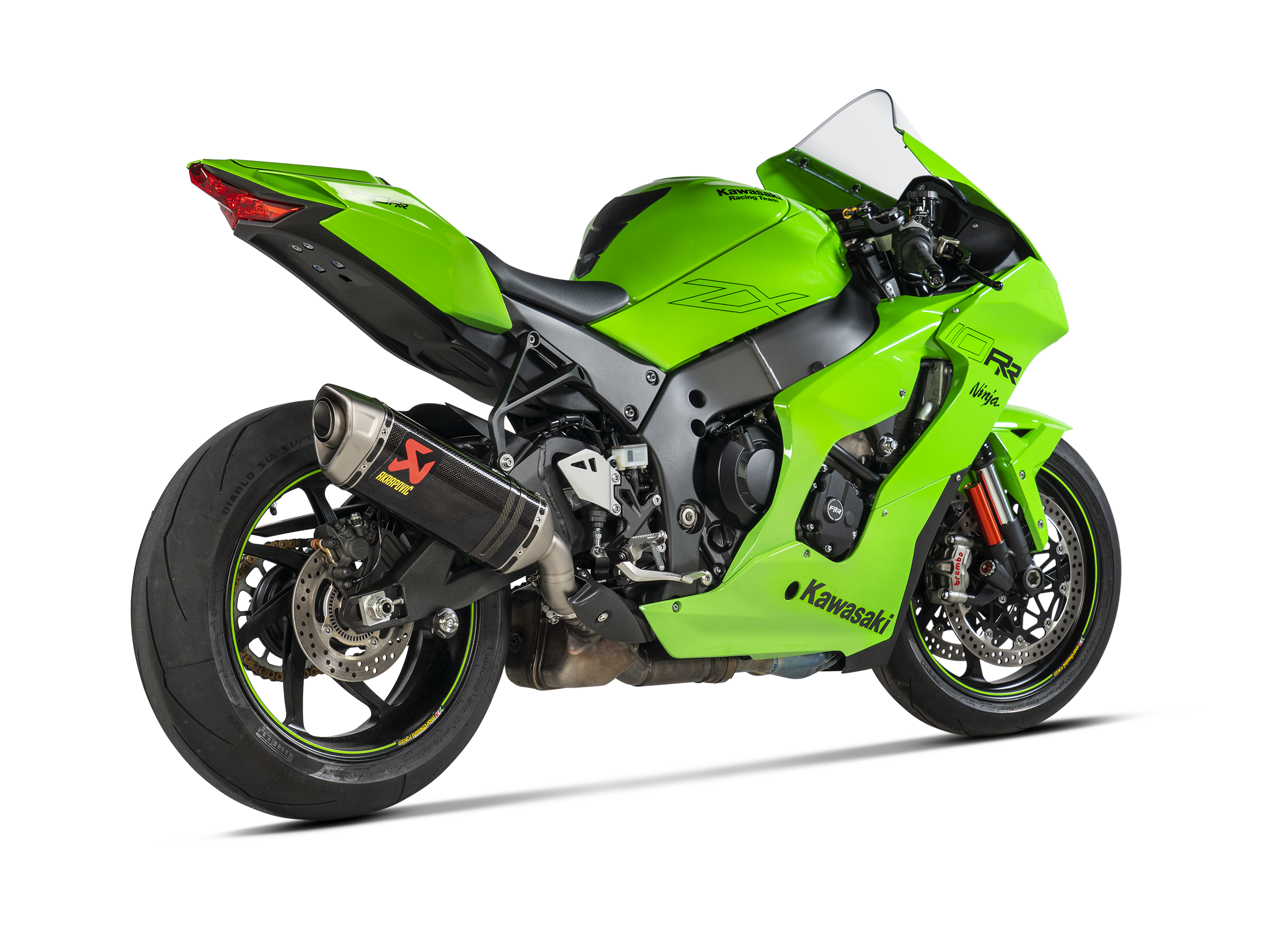 AKRAPOVIC TERMINALE CARBONIO OMOLOGATO KAWASAKI NINJA ZX 10R / 10RR 2021-25 - AKRAPOVIC immagine 3
