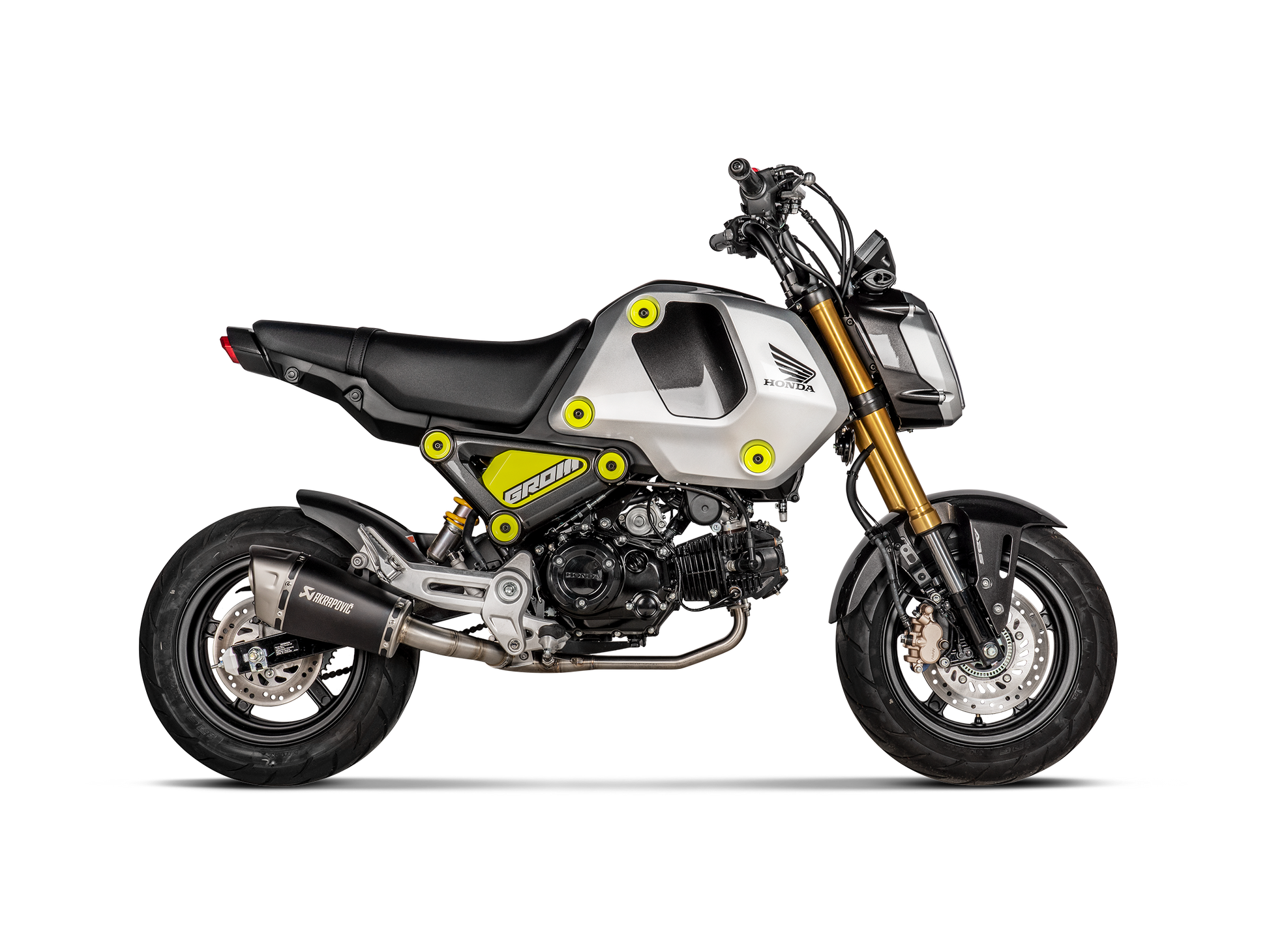 AKRAPOVIC COLLETTORI SCARICO TITANIO RACING HONDA MSX 125 / GROM 2021-25 - AKRAPOVIC immagine 3