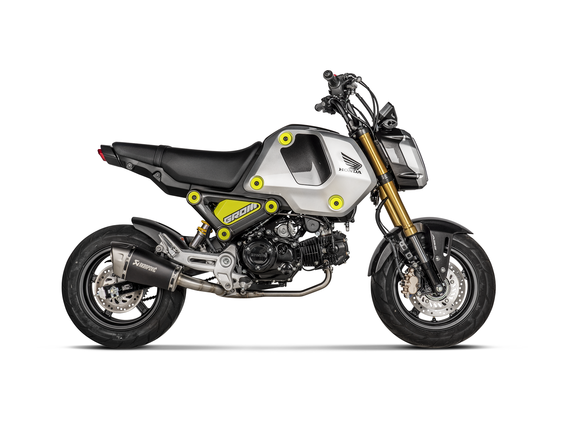 AKRAPOVIC COLLETTORI SCARICO TITANIO RACING HONDA MSX 125 / GROM 2021-25 - AKRAPOVIC immagine 3