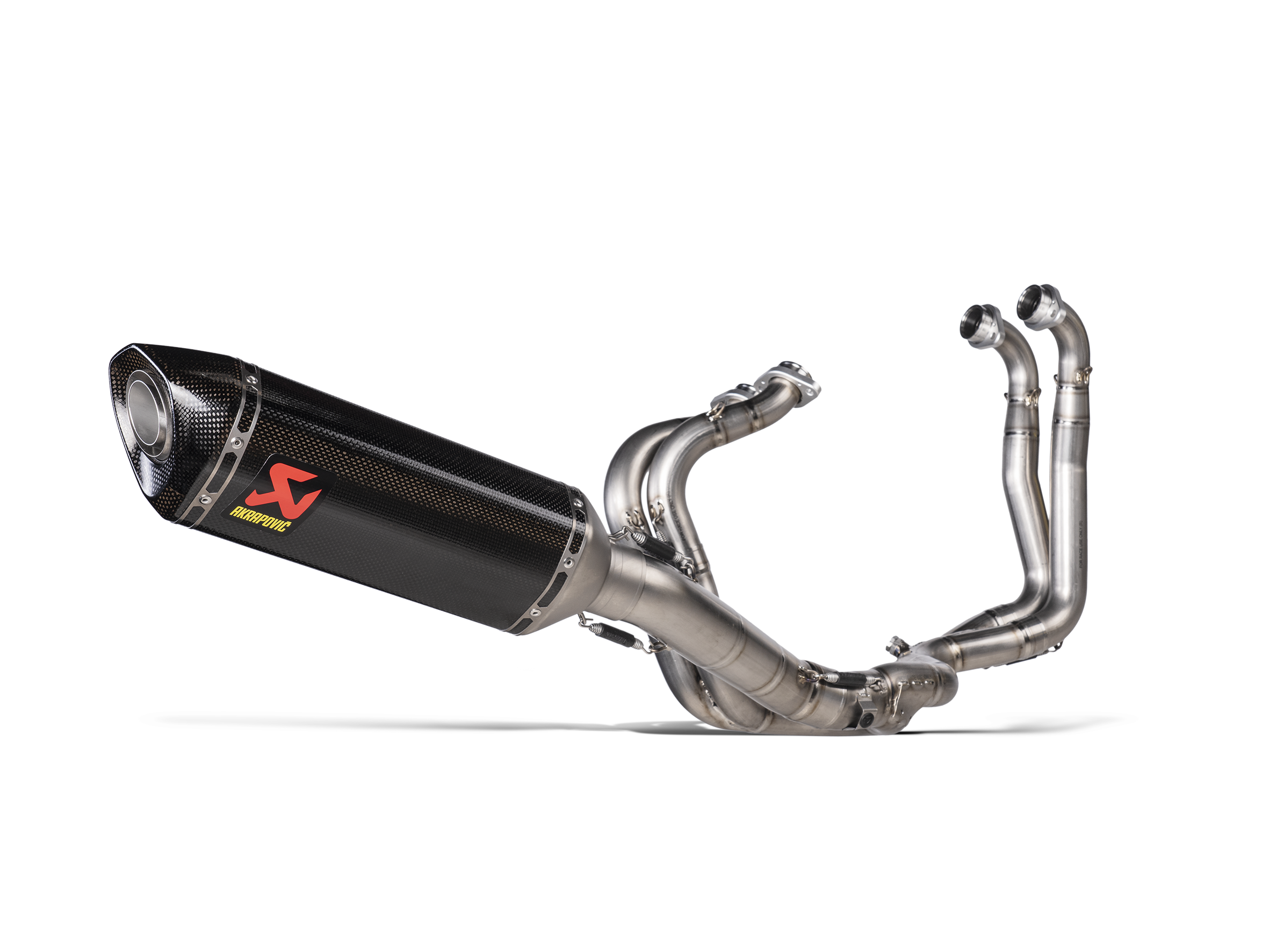 AKRAPOVIC SCARICO COMPLETO CARBONIO RACING APRILIA RSV4 2021-24 - AKRAPOVIC