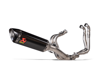 AKRAPOVIC SCARICO COMPLETO CARBONIO RACING APRILIA RSV4 2021-24 - AKRAPOVIC