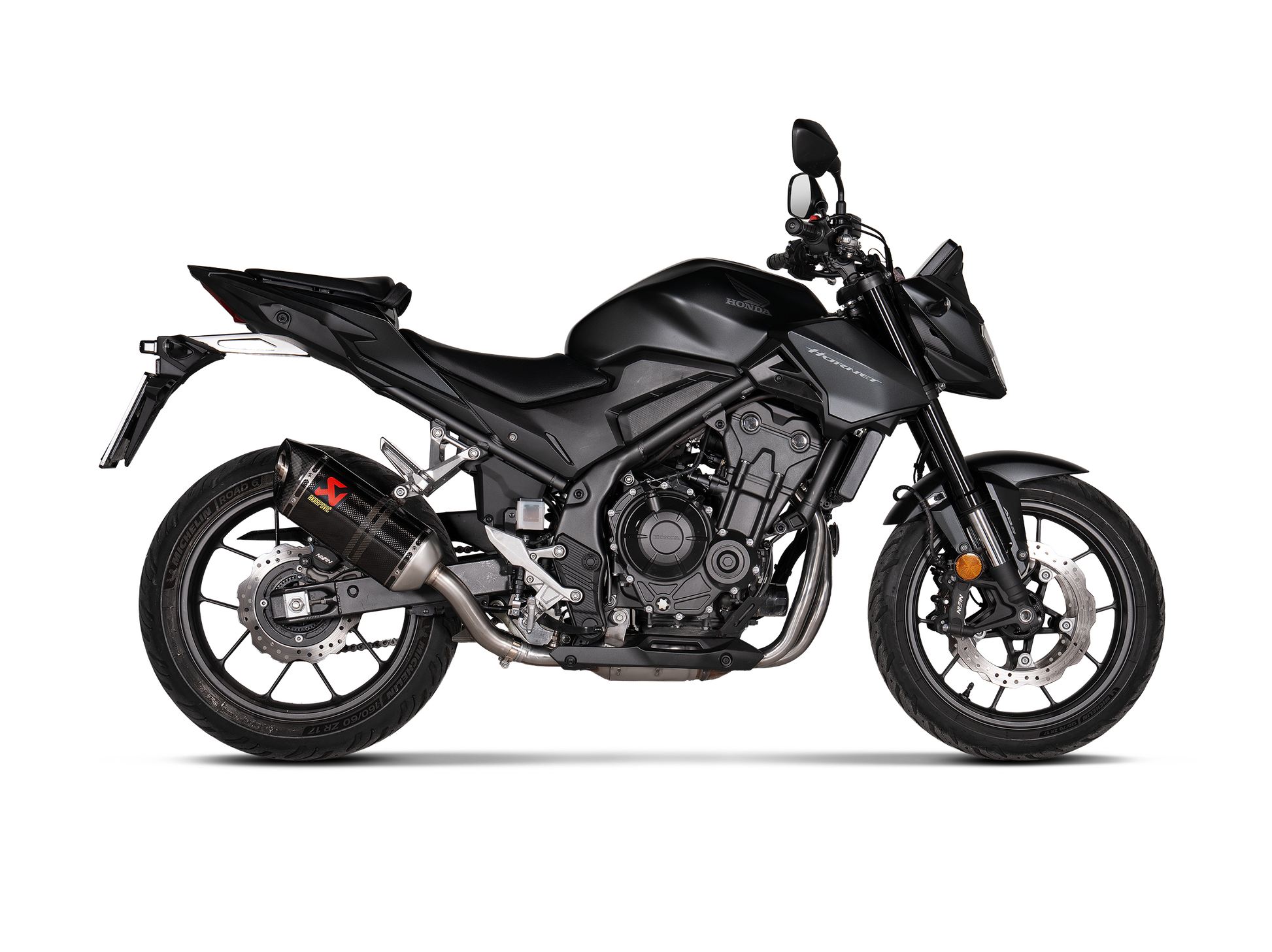 AKRAPOVIC TERMINALE CARBONIO UNIVERSALE CBR 400 / 500 R CB 500 NX500 2025-26 - AKRAPOVIC immagine 2