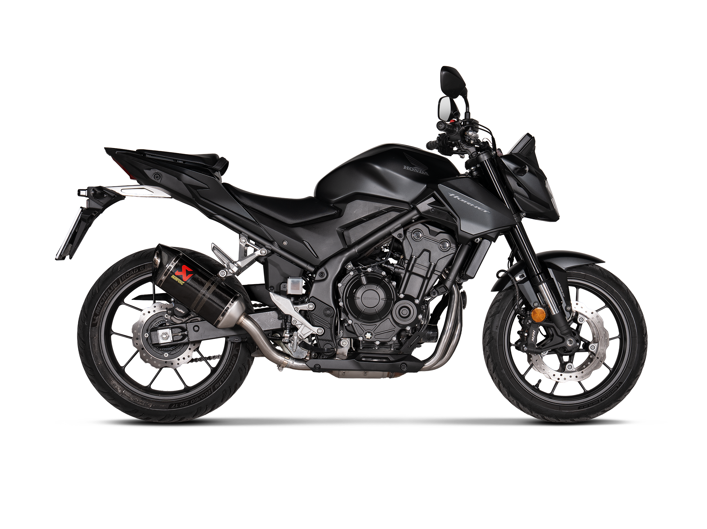 AKRAPOVIC TERMINALE CARBONIO UNIVERSALE CBR 400 / 500 R CB 500 NX500 2025-26 - AKRAPOVIC immagine 2