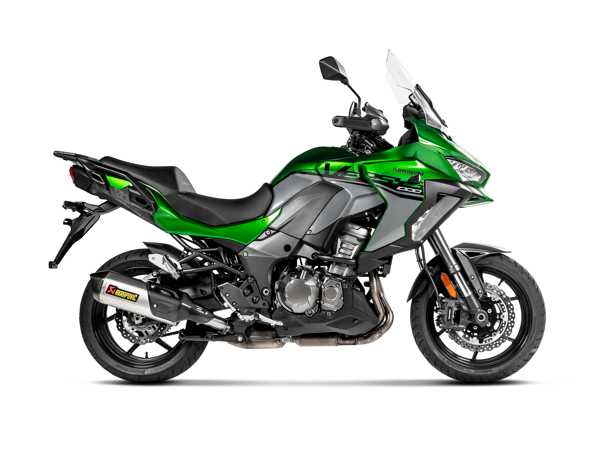 AKRAPOVIC TERMINALE TITANIO KAWASAKI VERSYS 1000 2019-23 - AKRAPOVIC immagine 2
