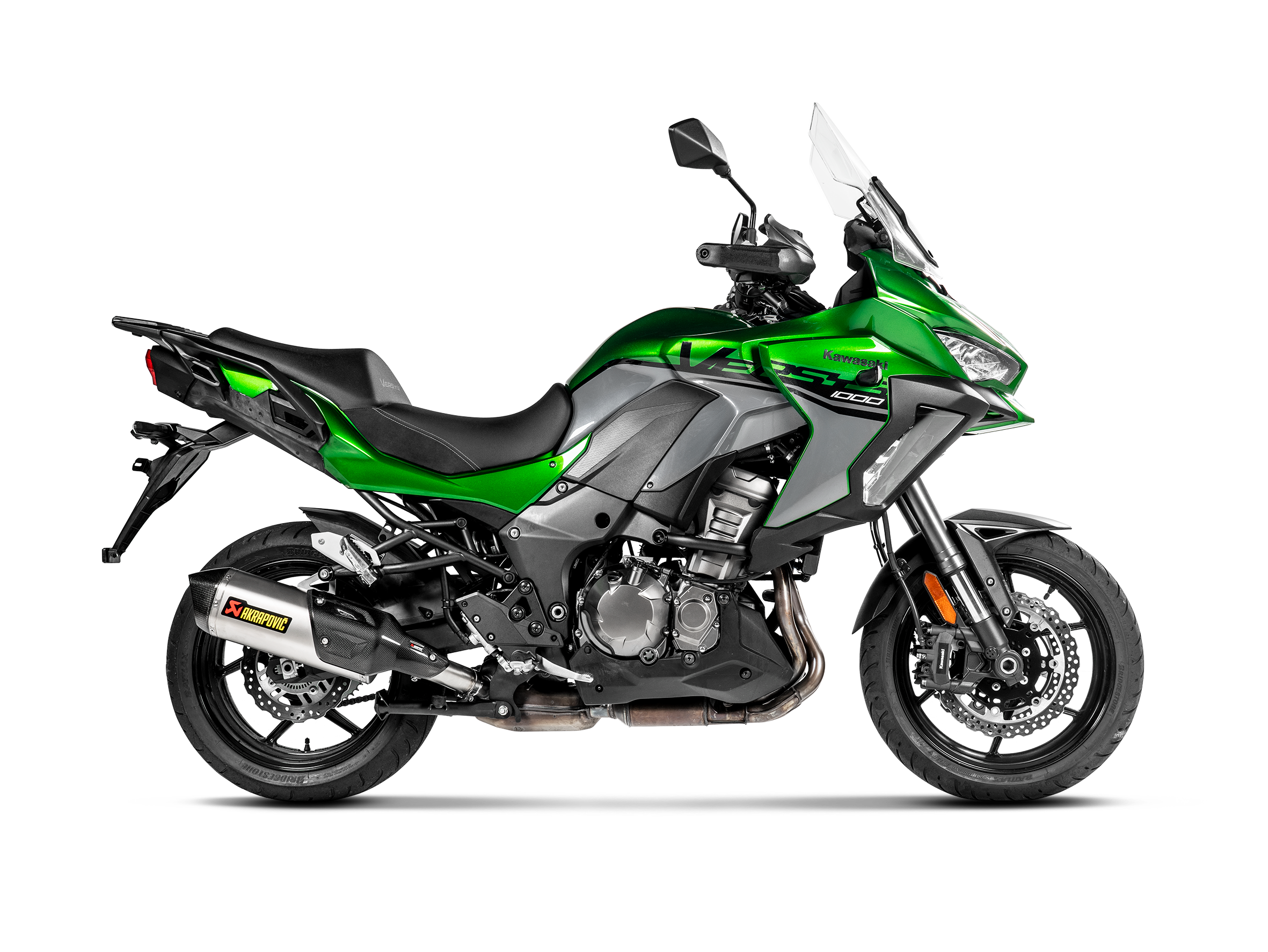 AKRAPOVIC TERMINALE TITANIO KAWASAKI VERSYS 1000 2019-23 - AKRAPOVIC immagine 2