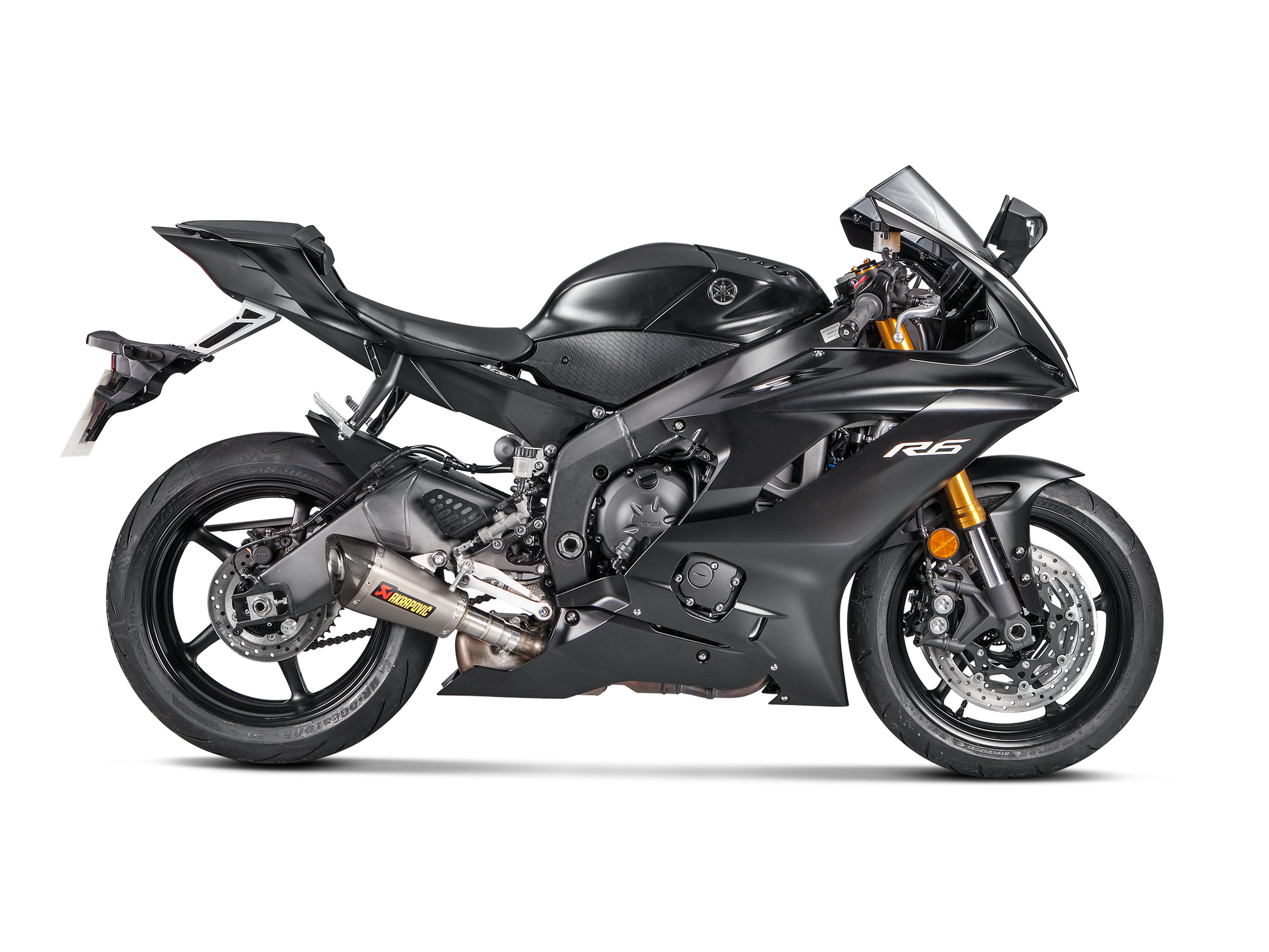 AKRAPOVIC TERMINALE TITANIO RACING YAMAHA YZF R6 2010-26 - AKRAPOVIC immagine 2