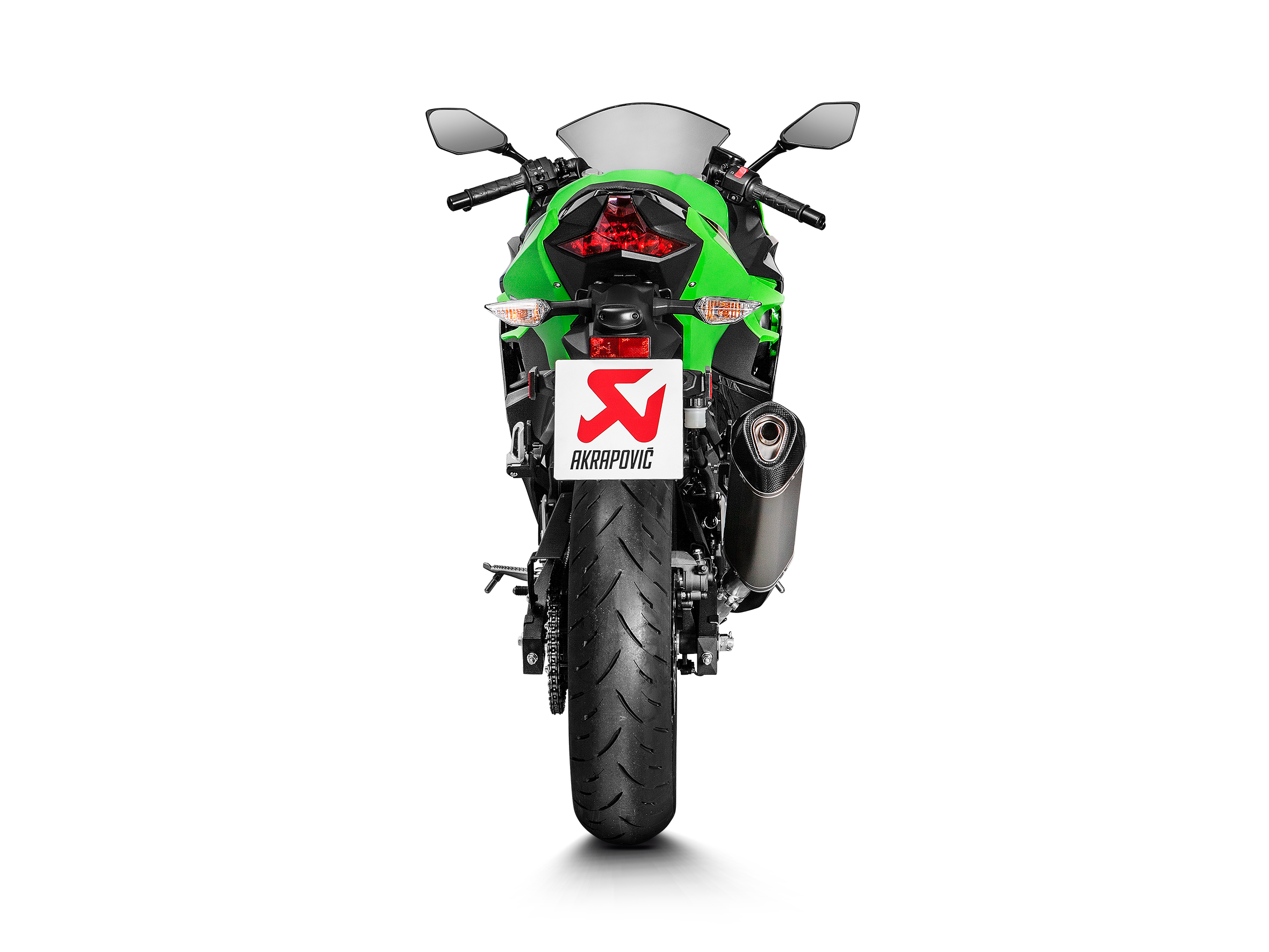 AKRAPOVIC COLLETTORI SCARICO ACCIAIO INOX RACING KAWASAKI NINJA 400 Z400 2018-23 - AKRAPOVIC immagine 7