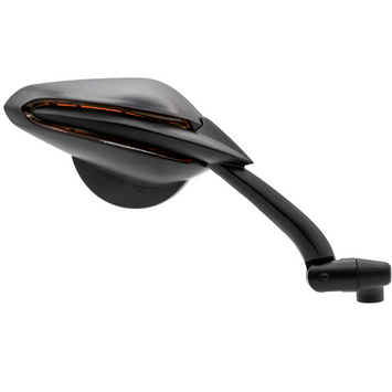 FAR UNIVERSAL RIGHT ALUMINUM MIRROR FOR SUPER VIPER HANDLEBAR MOTORCYCLE SIDE