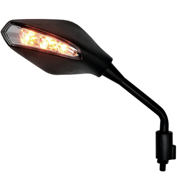 FAR UNIVERSAL STREETARROW LED HANDLEBAR RIGHT MIRROR FOR MOTORCYCLE