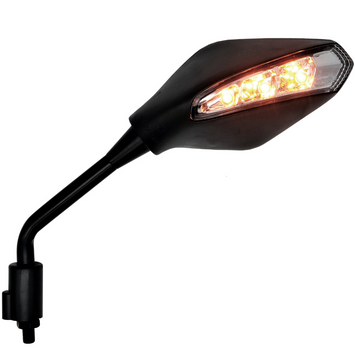 FAR UNIVERSAL STREETARROW LED HANDLEBAR LEFT MIRROR FOR MOTORCYCLE