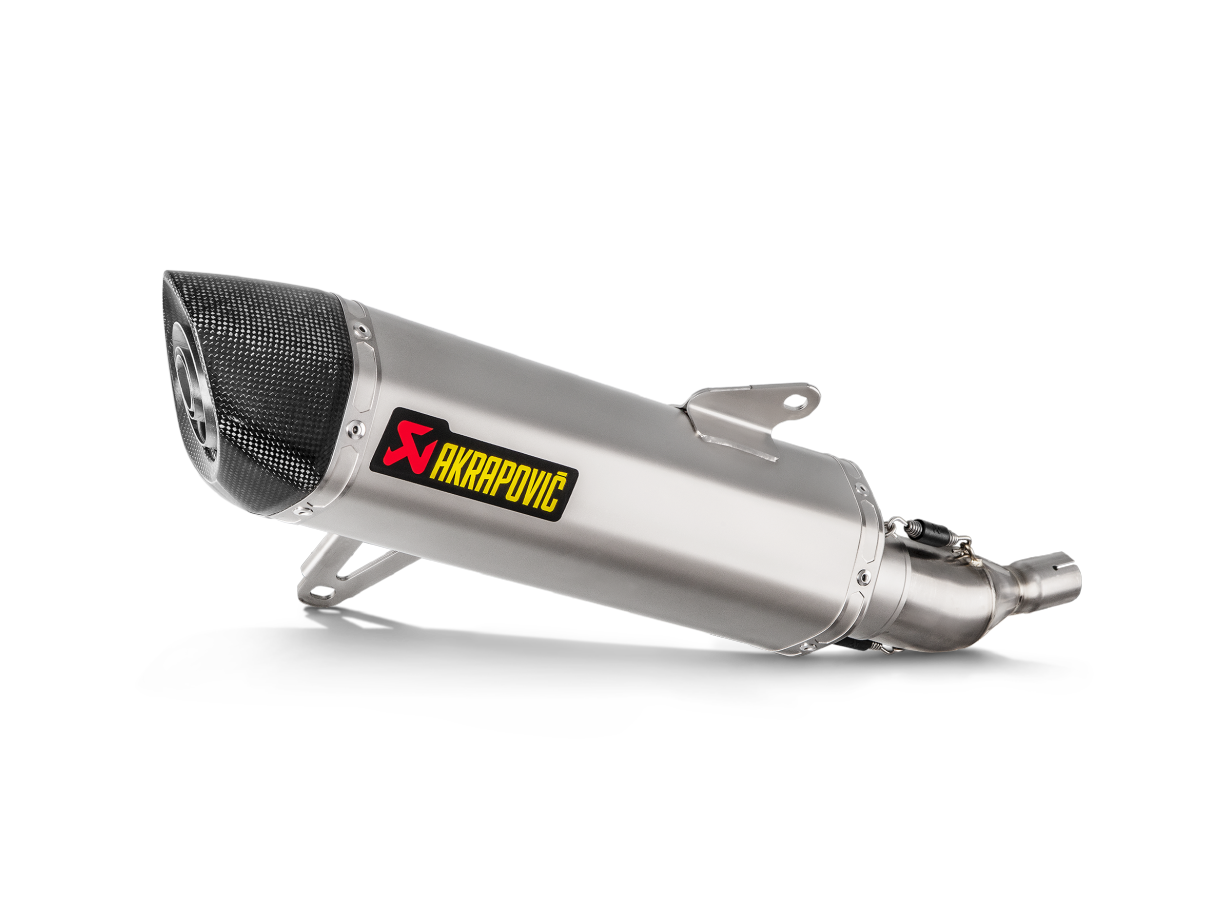 AKRAPOVIC TERMINALE ACCIAIO INOX YAMAHA X MAX 250 / 300 2017-20 - AKRAPOVIC