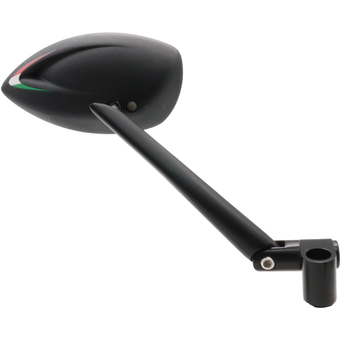 FAR RIGHT HANDLEBAR REAR VIEW MIRROR VIPER MACHETE CNC MOTORCYCLE SIDE