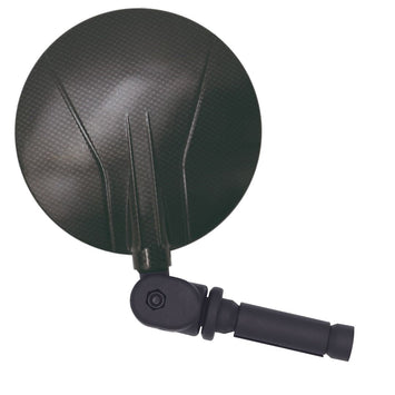 FAR UNIVERSAL BAR END CARBON LOOK MIRROR - BIKES/E-BIKES/ELECTRIC SCOOTERS