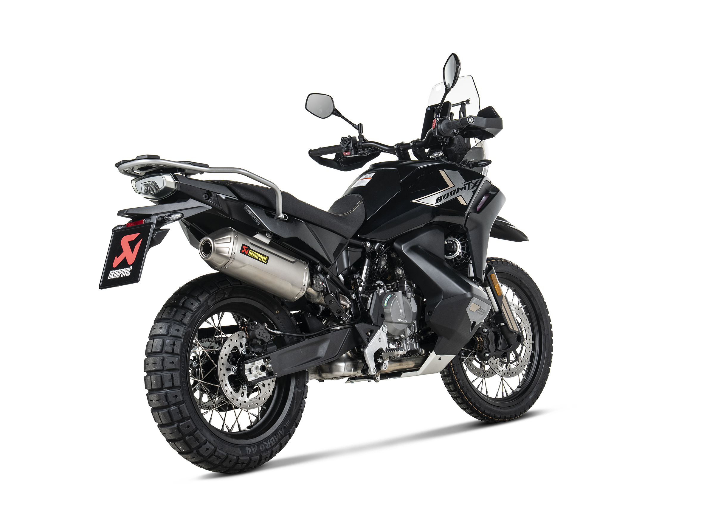 AKRAPOVIC TERMINALE TITANIO OMOLOGATO CFMOTO 800MT X 2025-26 - AKRAPOVIC immagine 3