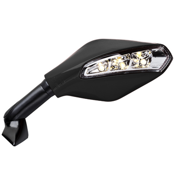 FAR LEFT MIRROR DUCATI PANIGALE V4/V2 INTEGRATED INDICATOR MOTORCYCLE LEFT SIDE