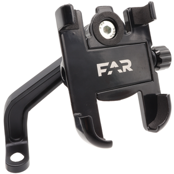 FAR SUPPORTO TELEFONO UNIVERSALE MANUBRIO MOTO ALLUMINIO PORTA CELLULARE