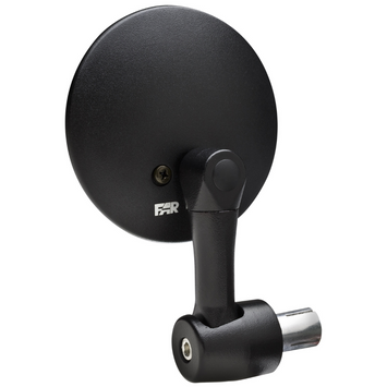 FAR UNIVERSAL BAR END MIRROR NEW LONG BLACK MOTORCYCLE LEFT/RIGHT SIDE MIRROR