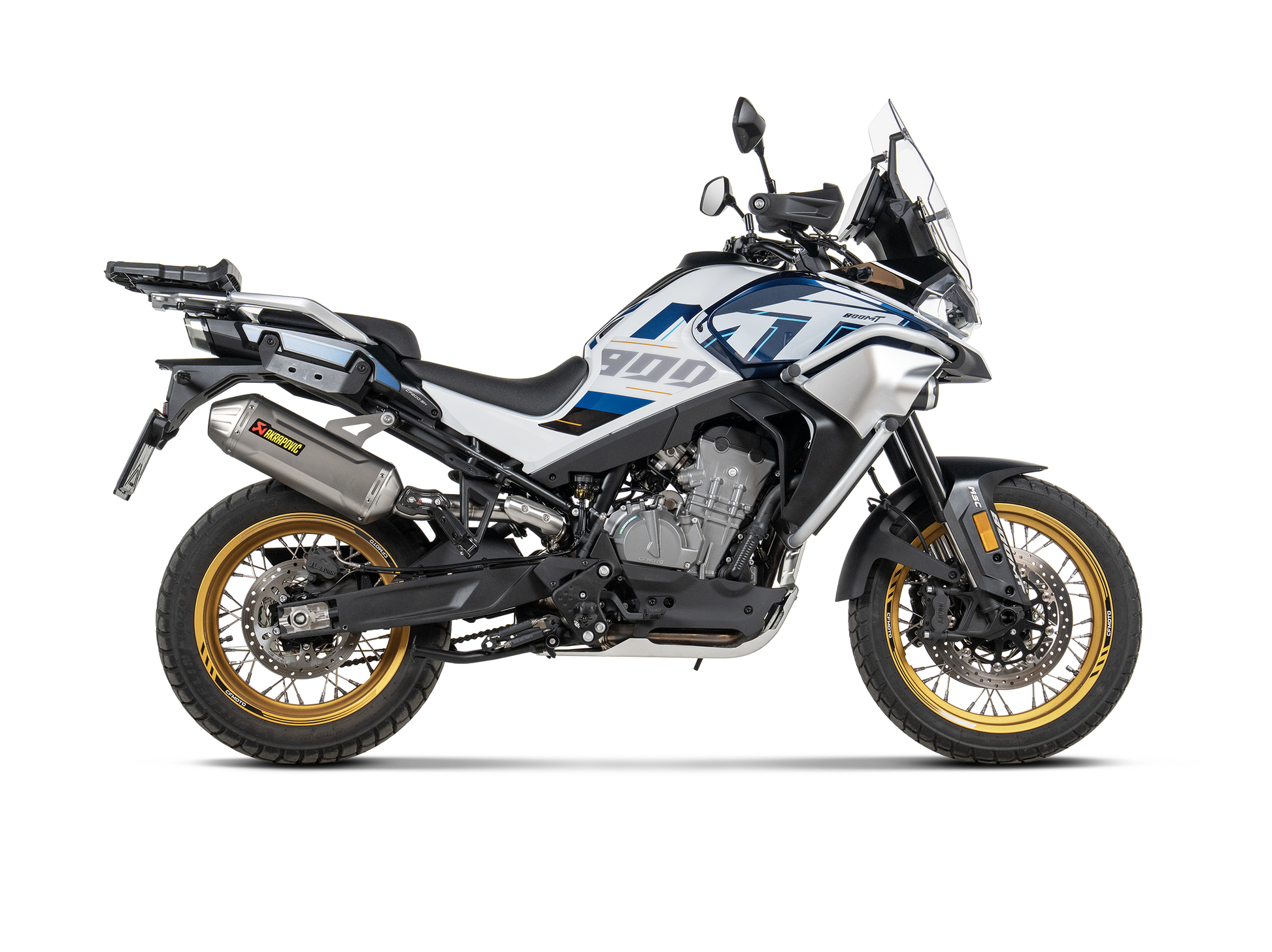 AKRAPOVIC TERMINALE TITANIO OMOLOGATO CFMOTO 800MT 2025-26 - AKRAPOVIC immagine 2
