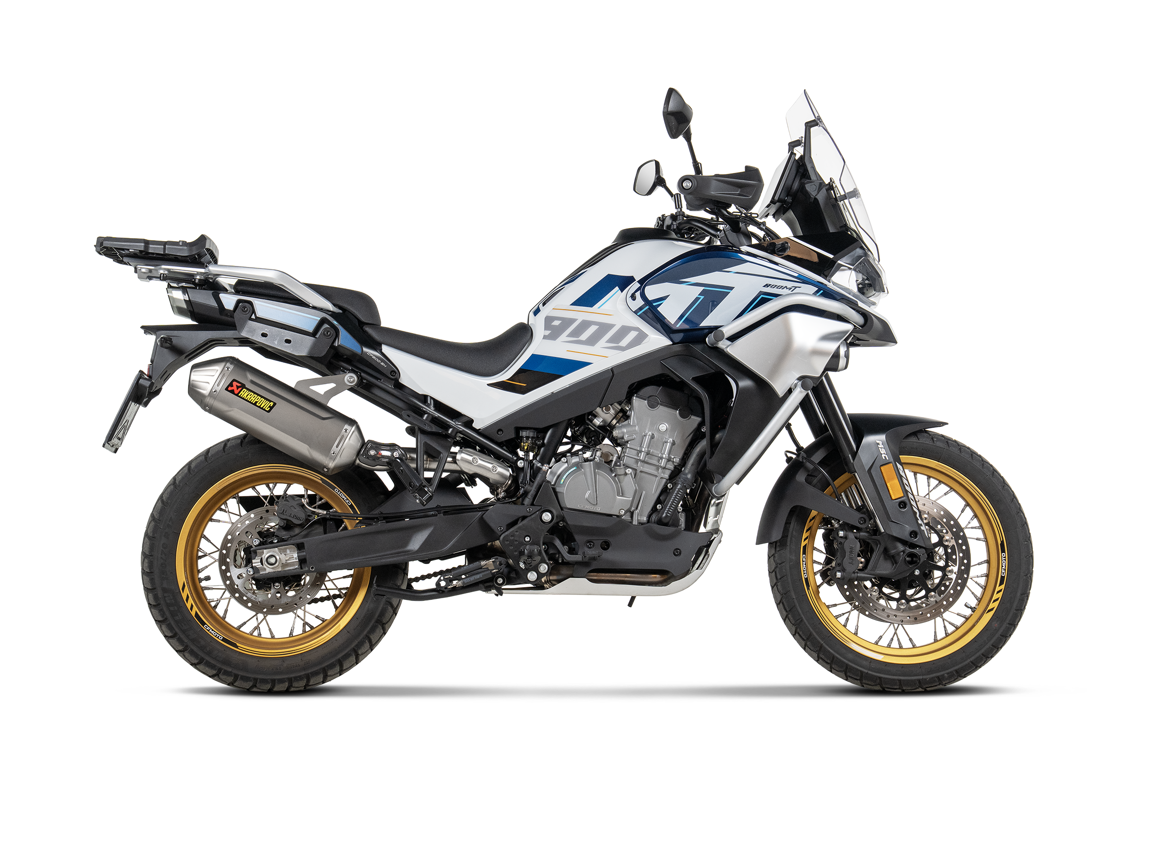 AKRAPOVIC TERMINALE TITANIO OMOLOGATO CFMOTO 800MT 2025-26 - AKRAPOVIC immagine 2