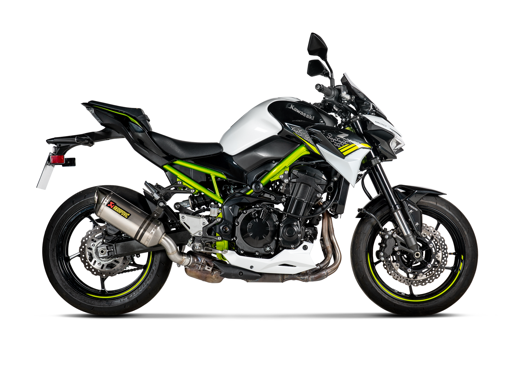 AKRAPOVIC TERMINALE TITANIO OMOLOGATO KAWASAKI Z900 2017-24 - AKRAPOVIC immagine 2