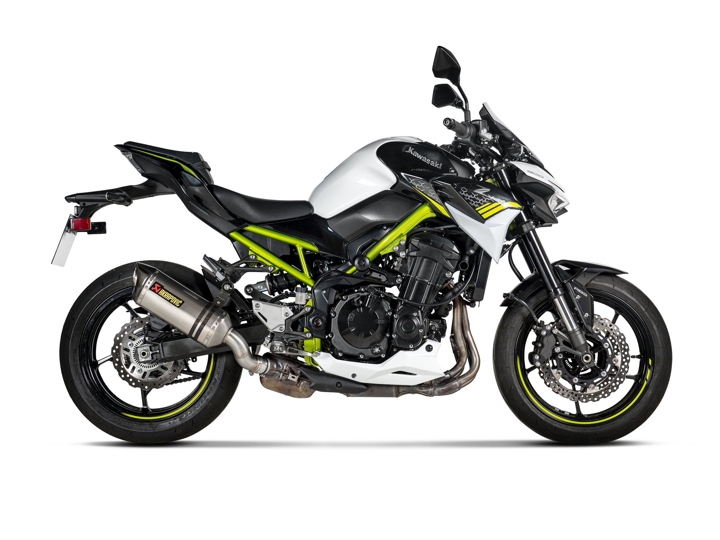 AKRAPOVIC TERMINALE TITANIO OMOLOGATO KAWASAKI Z900 2017-24 - AKRAPOVIC immagine 2