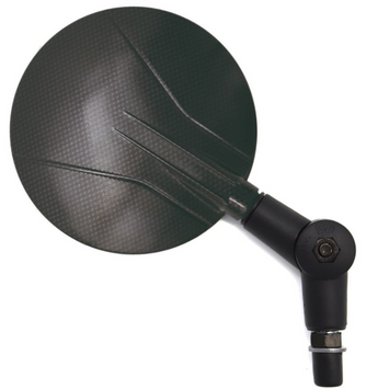 FAR UNIVERSAL FLEXI MINIMAL CARBON LEFT/RIGHT SIDE MOTORCYCLE MIRROR