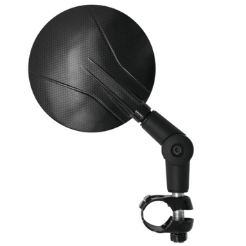 FAR REAR VIEW MIRROR FLEXI CLIP CLAMP LEFT/RIGHT SIDE MOTORCYCLE MIRROR