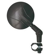FAR RETROVISORE A MANUBRIO FLEXI CLIP CARBON LOOK - SX/DX MOTO BICI SCOOTER