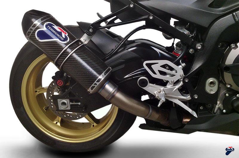 TERMINALE DI SCARICO TERMIGNONI OMOLOGATO INOX RELEVANCE BMW S 1000 RR 2014 - 16
