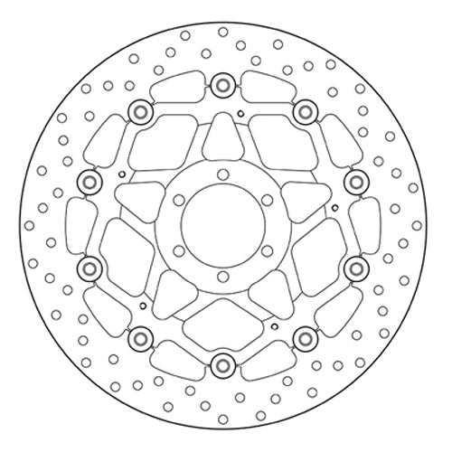 DISCO FRENO SERIE ORO FLOTTANTE BREMBO 78B40870 - Sestamarcia Racing Part Italia S.r.l.