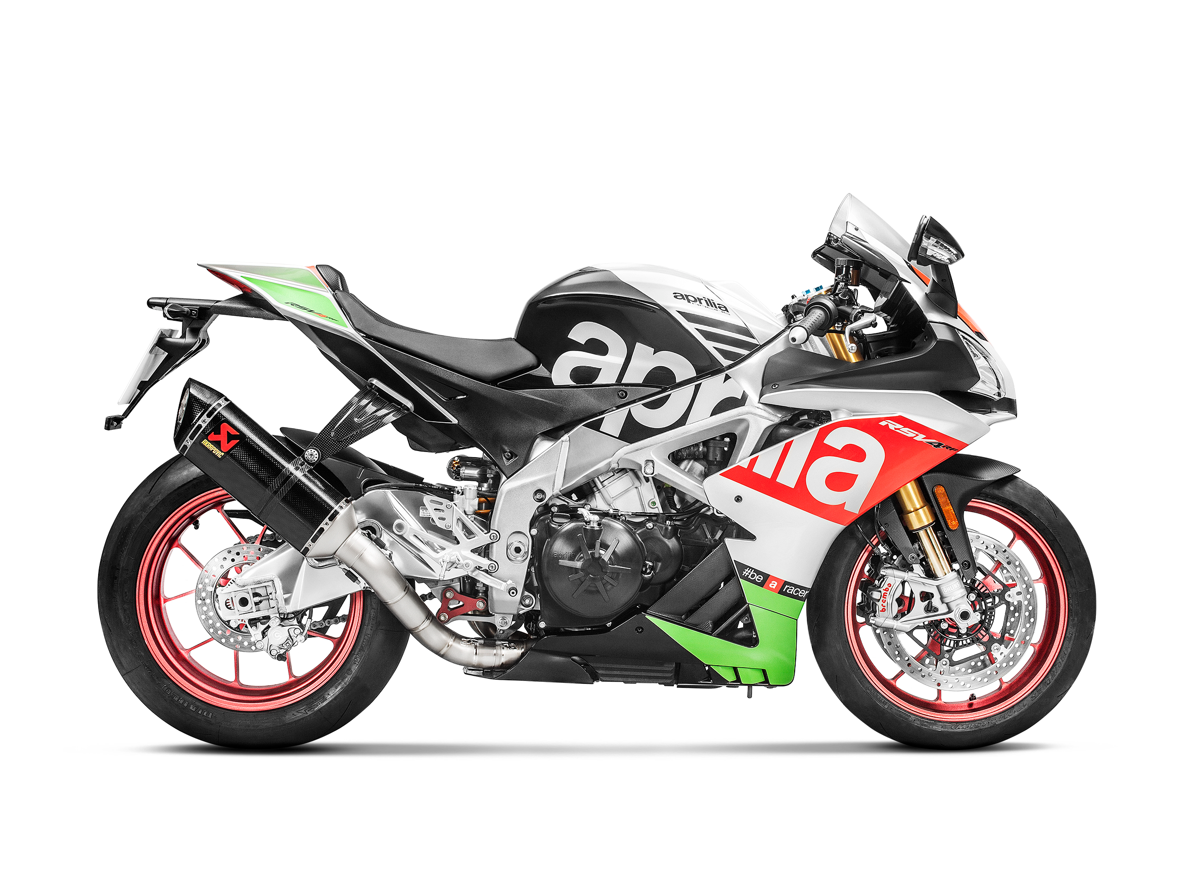 AKRAPOVIC SCARICO COMPLETO CARBONIO RACING APRILIA RSV4 2015-20 - AKRAPOVIC immagine 2